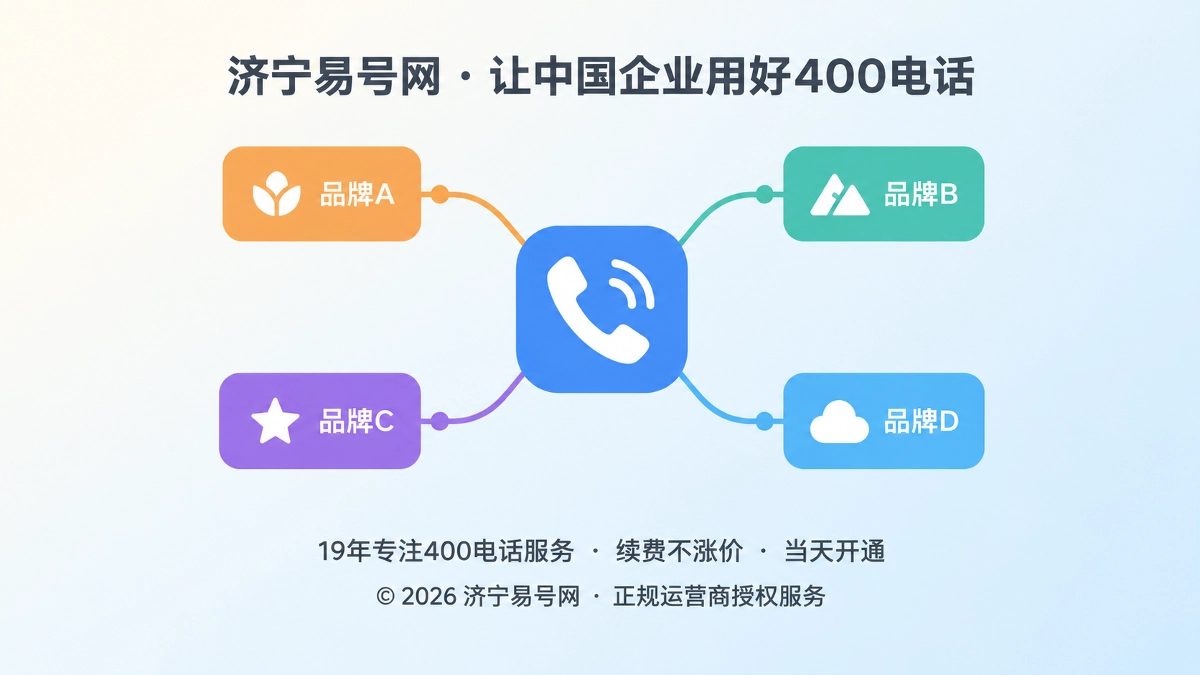 2026年400电话办理避坑指南：多品牌共用一个号码，可能稀释企业通信资产